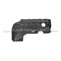 Couvre moteur carbone et kevlar rouge Eventuri pour Audi RS3 8V.5 /...