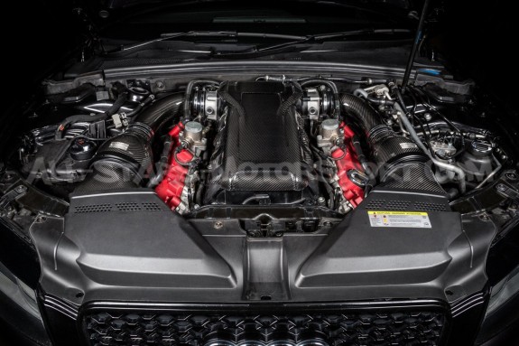 Tapa de motor de fibrs de carbono Eventuri para Audi RS4 B8 / RS5 8T