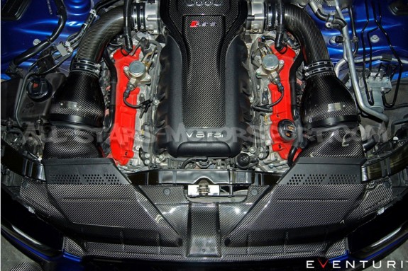Audi RS4 B8 Eventuri Carbon Fiber Slam Panel Cover
