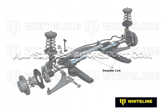 Opel Astra H / Astra J OPC Whiteline Adjustable Front Sway Bar Link...
