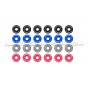 Kit de tornillos M6 y arandelas anodizadas Fender Washers Mishimoto
