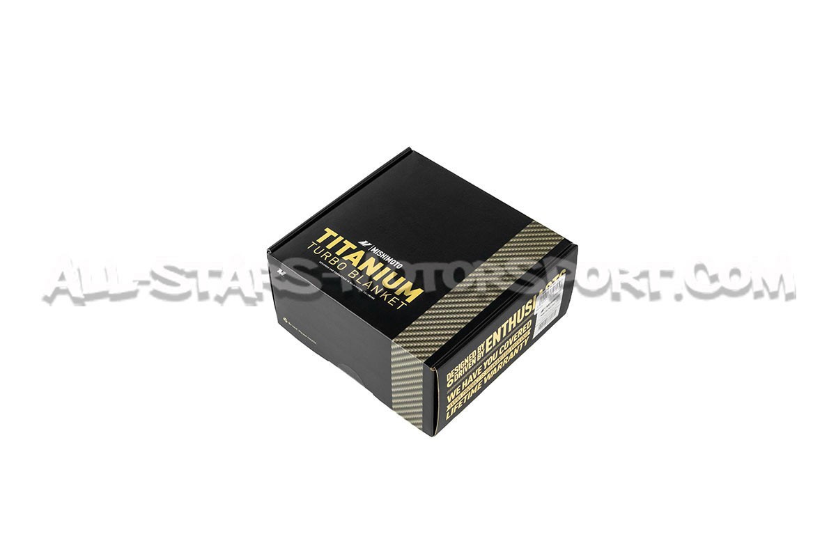 Mishimoto Titanium Turbo Blanket for Toyota Supra GR 3.0 A90 MK5 / BMW M340i G20