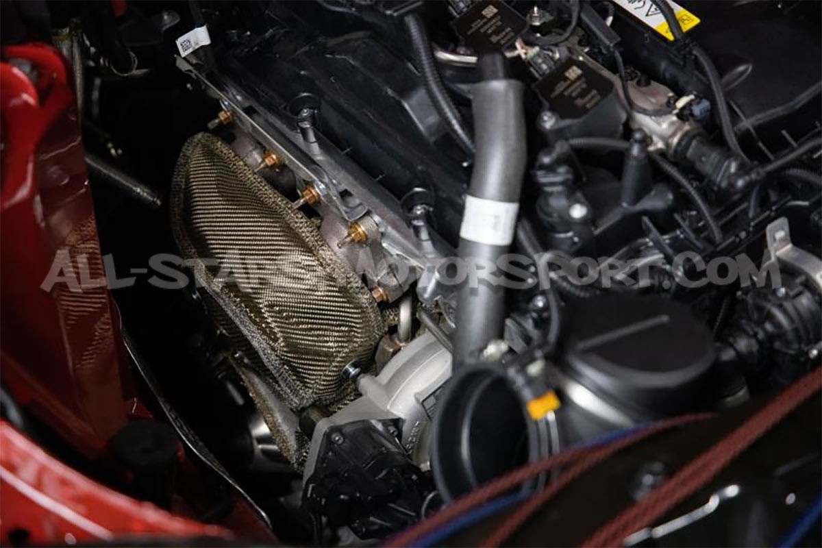 Mishimoto Titanium Turbo Blanket for Toyota Supra GR 3.0 A90 MK5 / BMW M340i G20