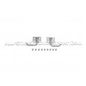 Silenciador de escape axle-back street Mishimoto para Mustang S550 ...