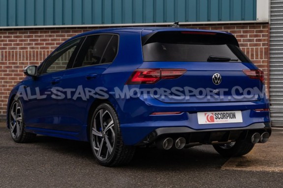 Echappement Catback / GPF Back Scorpion pour Golf 8 R