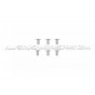 Kit de tornillos M6 y arandelas anodizadas Fender Washers Mishimoto