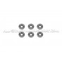 Kit de tornillos M6 y arandelas anodizadas Fender Washers Mishimoto
