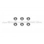Kit de tornillos M6 y arandelas anodizadas Fender Washers Mishimoto