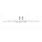 Flexibles de frein aviation Goodridge pour Polo AW GTI 2.0 TSI