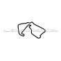 Track Sticker Nurburgring / Spa / Estoril / Monaco / Lemans / Monza etc ...
