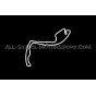 Track Sticker Nurburgring / Spa / Estoril / Monaco / Lemans / Monza etc ...