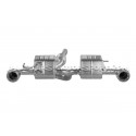 Akrapovic slip-on titanium Exhaust for Toyota Yaris GR 20-24
