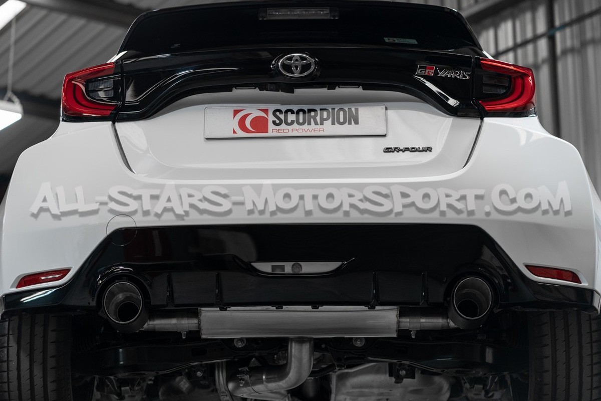Escape GPF back Scorpion para Toyota Yaris GR Gen.1