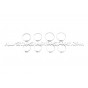 Durites de turbo silicone Alpha Competition pour S3 8V / Leon 3 Cupra / Golf 7 R / Golf 7 GTI / TT 8S 2.0 TFSI EA888.3