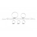 Durites d'admission silicone Alpha Competition pour Mini Cooper S R...