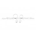 Abarth 595 / 695 Alpha Competition Silicone Turbo Hoses