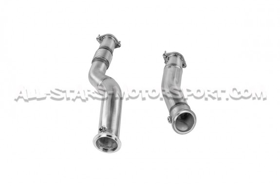 M3 G80 / M4 G8x / M2 G87 Akrapovic Catless Downpipes