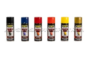 Peinture pour étriers de frein VHT noire, rouge, bleue, orange, dorée ou jaune