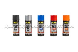 Peinture haute temperature pour plastiques VHT noir, rouge, blue, orange ou argent