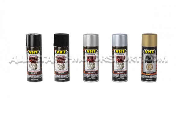 Peinture pour jantes VHT noir, or, argent, silver ou graphite