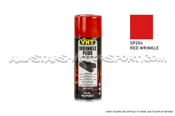 VHT Wrinkle Plus Engine Valve Cover Paint Spray Black or Red