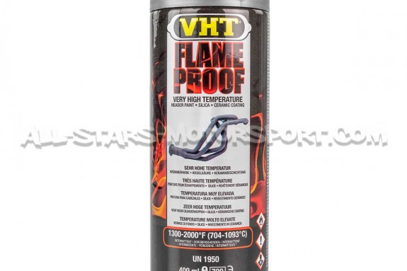 Peinture pour échappement VHT Flameproof noir ou gris acier