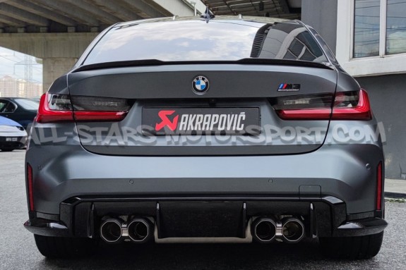 Echappement Akrapovic Slip-On Titane pour BMW M3 G80 / M4 G8x