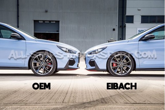 Ressorts courts Eibach Pro-Kit -15mm pour Hyundai I30 N