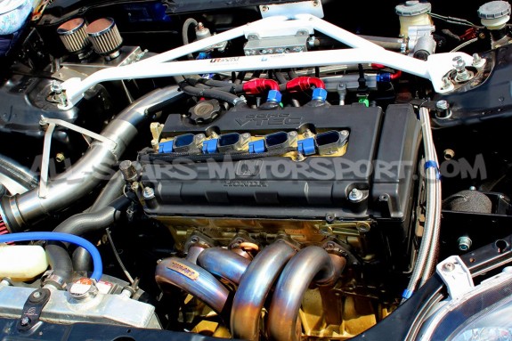 Barra de torreta delantera de 3 puntos Ultra Racing para Honda Civi...