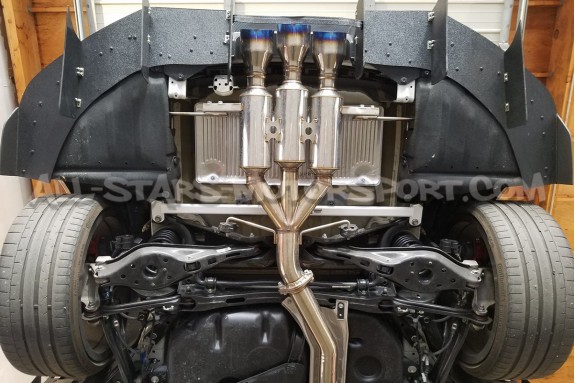 Barra de refuerzo inferior trasera Ultra Racing para Honda Civic Ty...