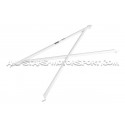 Barre arrière 4 points X-bar / Crossbar Ultra Racing pour Honda Civ...