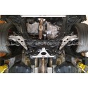 Renfort inférieur avant de berceau 3 points Ultra Racing pour Honda...