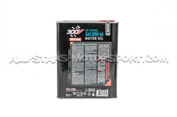 Huile moteur Motul 300V Le Mans 20W60