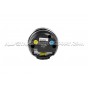 Manometre de temperature d'échappement 52mm Prosport Supreme Rouge / Blanc