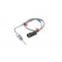 Manometre de temperature d'échappement 52mm Prosport Supreme Rouge / Blanc
