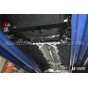 Barra de refuerzo inferior central de 4 puntos Ultra Racing para Mini Cooper S / JCW F56