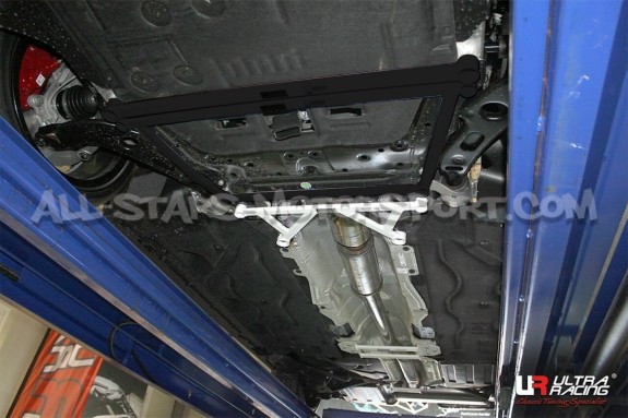 Barre de renfort inférieure centrale 4 points Ultra Racing pour Min...