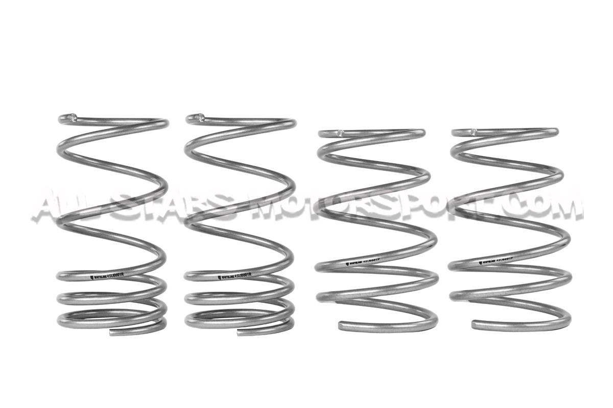 Muelles rebajados -30mm Whiteline para Subaru Impreza WRX 01-05