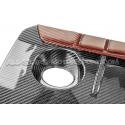 Toyota Yaris GR Eventuri Carbon Fiber / Red Kevlar Engine Cover