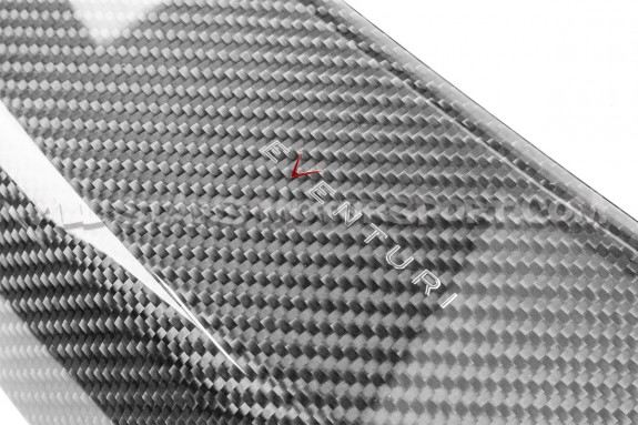 Toyota Yaris GR Eventuri Carbon Fiber / Red Kevlar Engine Cover