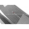 Tapa de motor de fibra de carbono y kevlar rojo Eventuri para Toyot...