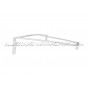 Clio 4 RS Ultra Racing 4 Points Rear Lower Member Brace