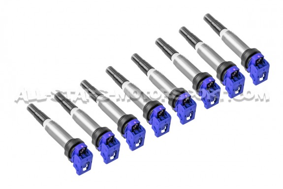 Bobines d'allumage Dinan bleu pour BMW M5 / M6 F1x et M5 / M8 F9x S63