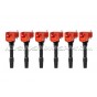 Bobines d'allumage Dinan rouge pour BMW 140i / 240i / 340i / Supra B58 et M3 / M4 G8x / X3M S58