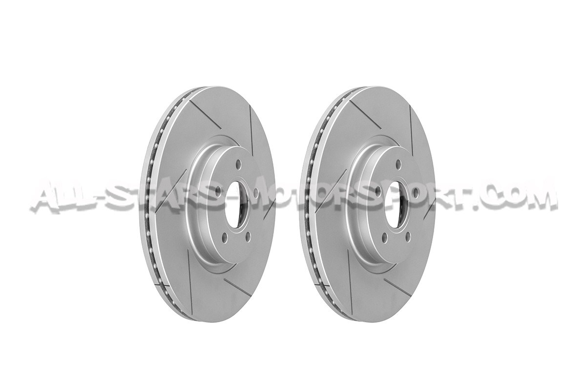 Ford Focus 2 ST Dixcel SD Slotted Front Brake Discs