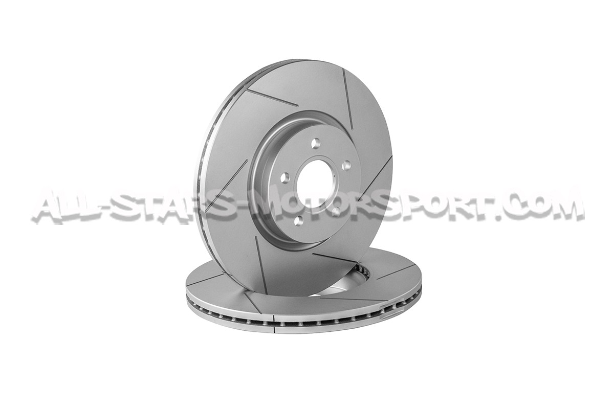 Discos de freno delanteros ranurados Dixcel SD para Ford Focus 2 ST