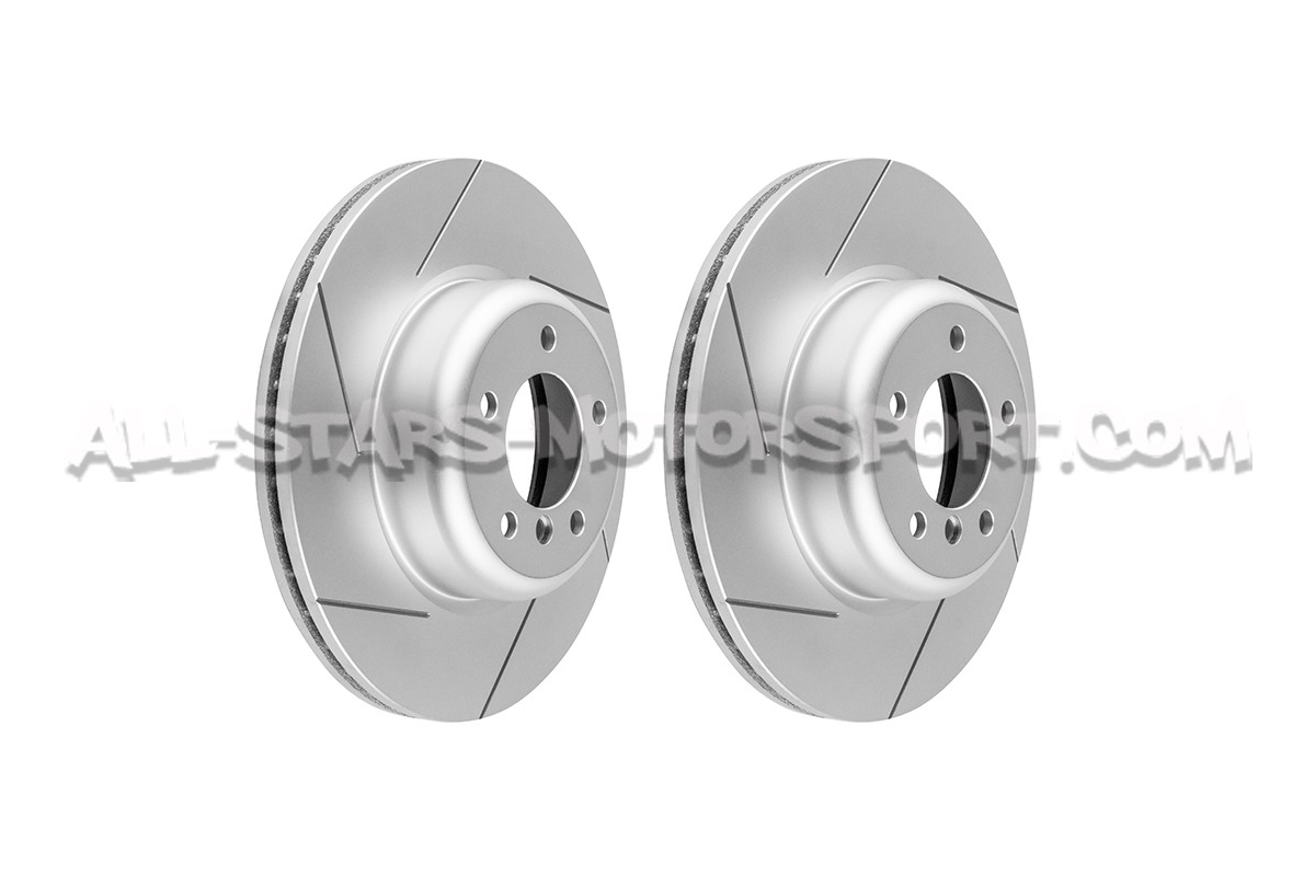 Discos de freno delanteros ranurados Dixcel SD para BMW 135i E82