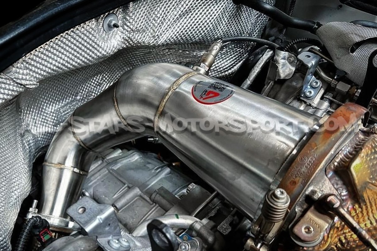 Downpipe descatalizada Alpha Competition para Audi S4 / S5 B9 3.0T