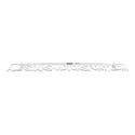 Barra de torreta delantera Ultra Racing para Renault Clio 3 RS (06-09)