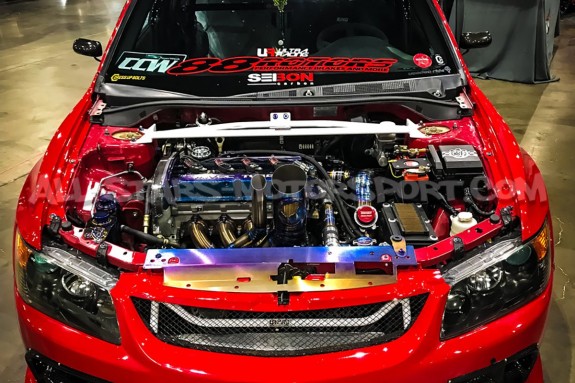 Mitsubishi Lancer Evo 8 / Evo 9 Ultra Racing 3 Points Front Upper S...